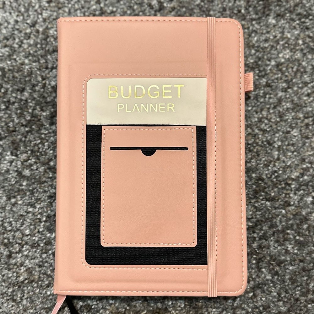 Stylish Pink Budget Planner